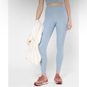 Girlfriend Collective Baby Blue High-Rise Compressive Leggings